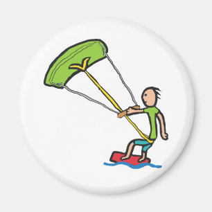 Kiteboarding Magnet
