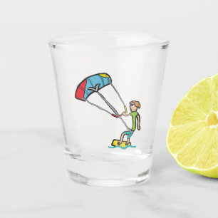 Kiteboarding Schnapsglas