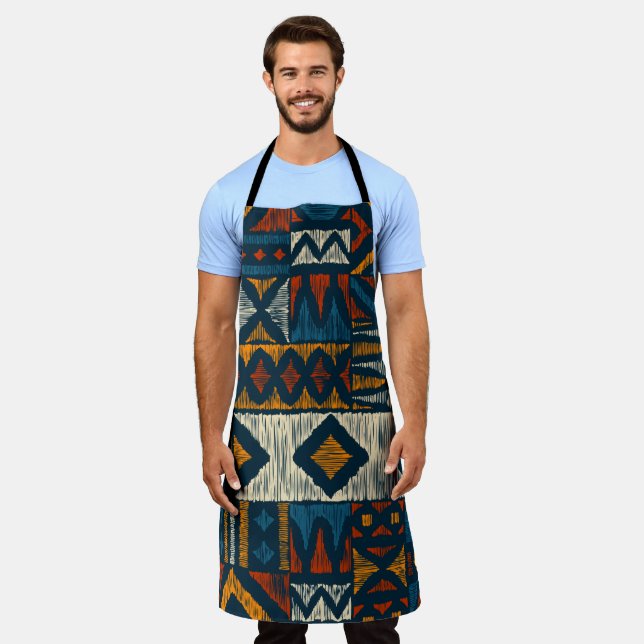 Kitenge chitenge Pattern Africa Schürze (Getragen)