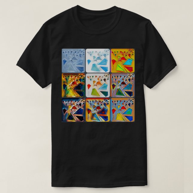 Kites Collage T-Shirt (Design vorne)
