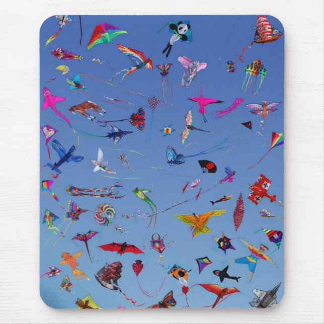 Kites Kites im Himmel Mousepad (Vorne)