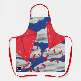 Kites und Klouds Schürze