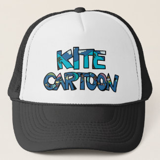 Kitesurf - Kitecartoon hat Truckerkappe
