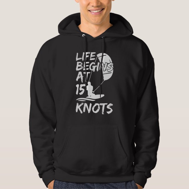 Kitesurf Kitesurfen Kitesurf Hoodie (Vorderseite)