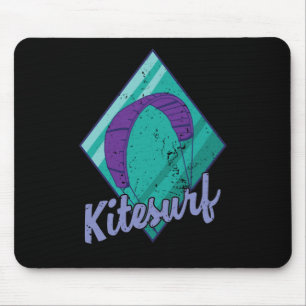 Kitesurf mit Schirm Mousepad