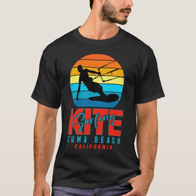 Kitesurf Zuma Beach T-Shirt (Devant)