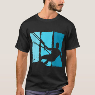 Kitesurfbrett Trainer Kite Kiteboarding Kitesurfin T-Shirt