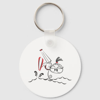 Kitesurfdoll Schlüsselanhänger