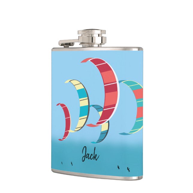 Kitesurfen Flachmann (Links)