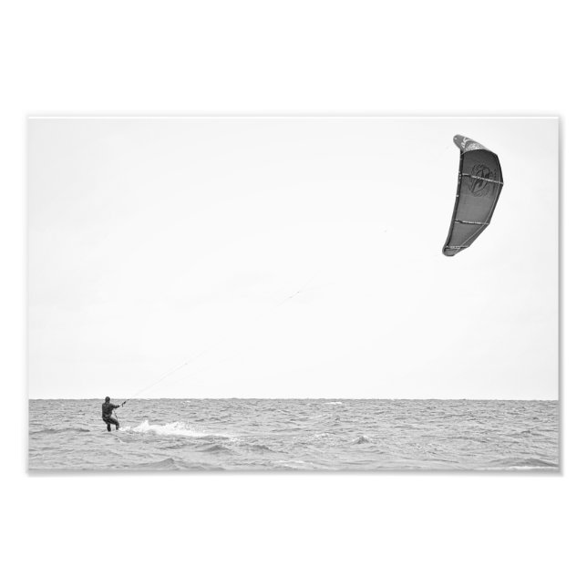Kitesurfen - Foto drucken (Vorne)