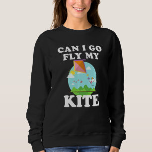 Kitesurfen im Freien für Erwachsene und Kinder Sweatshirt