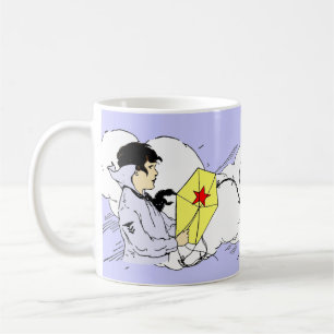 Kitesurfen in der Wolkencoffee-Tasse Kaffeetasse