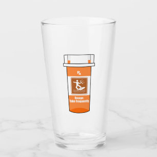 Kitesurfen ist mein Medikament Glas