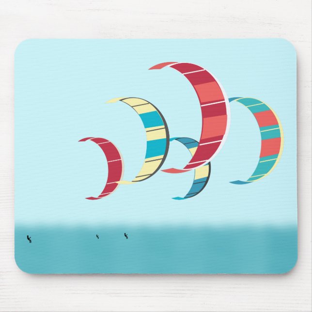Kitesurfen Mousepad (Vorne)