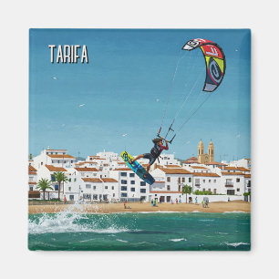Kitesurfen Tarifa Spanien Magnet