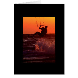 Kitesurfer auf St. Pete Beach Postcard