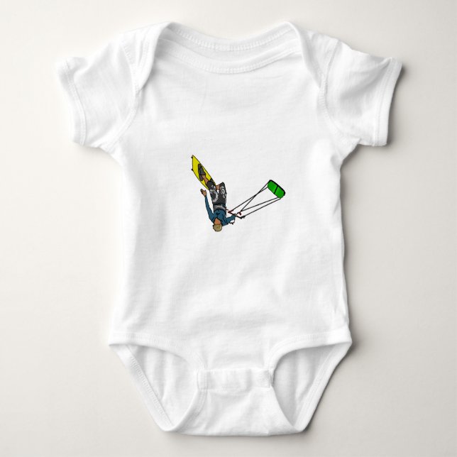 kitesurfer baby strampler (Vorderseite)