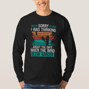 Kitesurfer Lustig Entschuldigung Ich dachte Humor T-Shirt