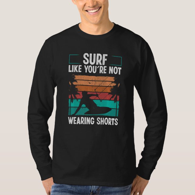 Kitesurfer Vintage Kite Kiteboarder Kitesurf Kiteb T-Shirt (Vorderseite)