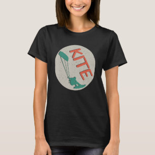 Kitesurfing Kitesurfer Kiteboard Surfen Vintage R T-Shirt