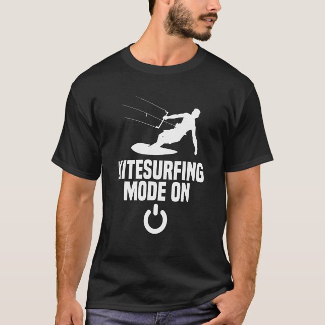 Kitesurfmodus Kitesurfen T-Shirt (Vorderseite)