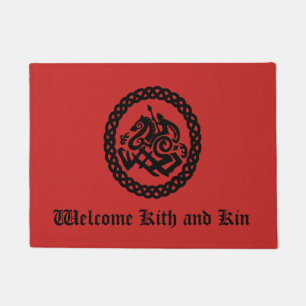 Kith und Stämme Odin Silhouette Fußmatte