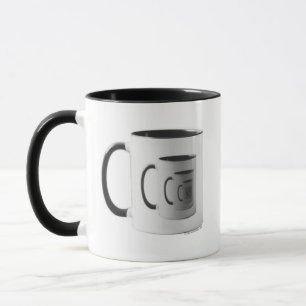 Kitschen Fatty 5th Dimension Logo Tasse Schwarz