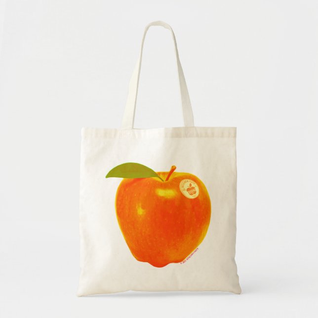 Kitschen Fatty Apple-Tasche Tragetasche (Vorne)