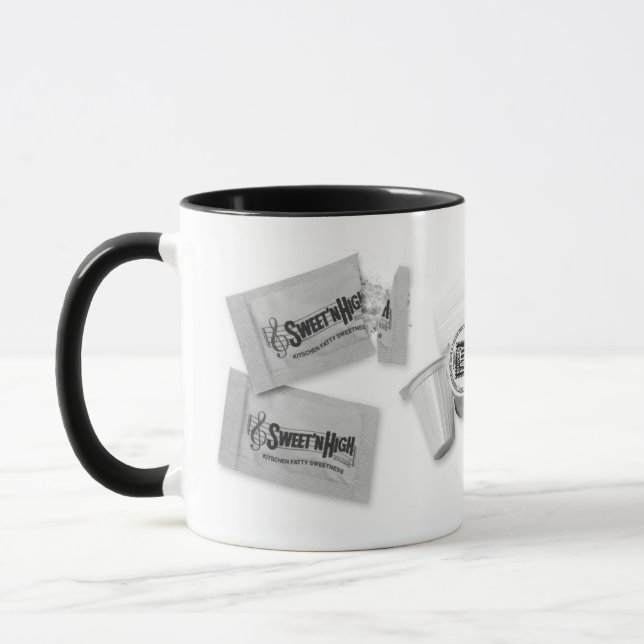 Kitschen Fatty Light & Sweet Slick Black Tasse (Links)