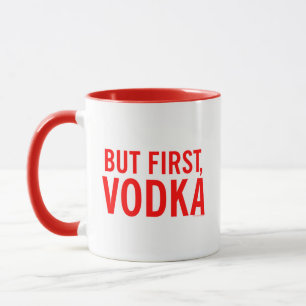 Kitschen Fatty Wodka Becher Diner Rot Tasse