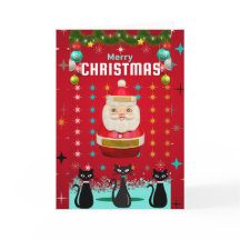 Kitschmas Spectacular : Carte Père Noël et Starbur