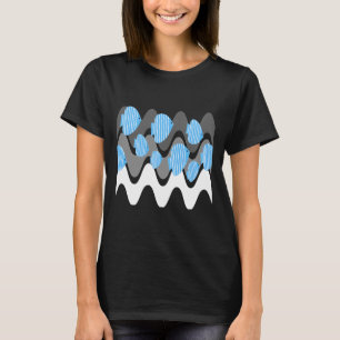 Kitschy Angel Fish Blue T-Shirt