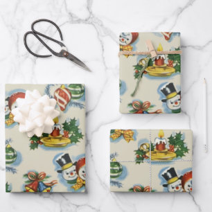Kitschy Christmas Geschenkpapier Set