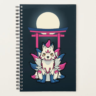 Kitsune à neuf queues - Renard japonais Yokai