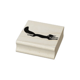 Kitsune Fox Gummistempel