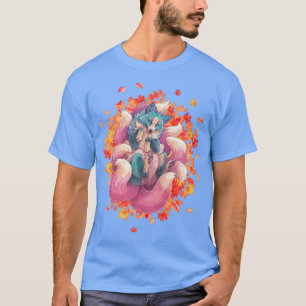 Kitsune für eine japanische Nine gefickt für eine  T-Shirt