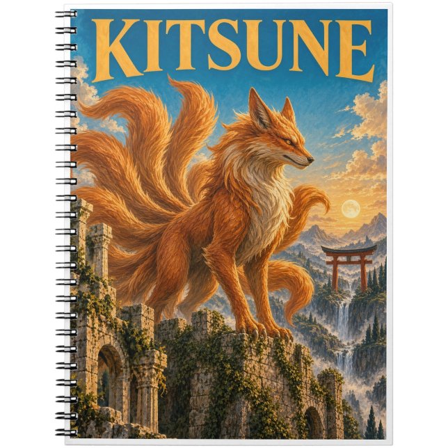 Kitsune, Gothic Fantasy Monster Notizblock (Von Creator hochgeladen)