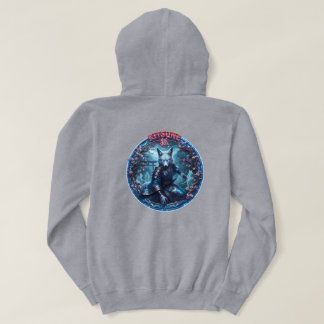 Kitsune Japanischer Fuchsgeist Fantasy Hoodie