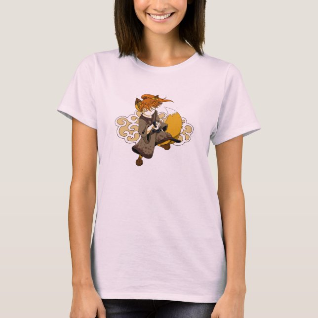 Kitsune Samurai Shirt (Vorderseite)