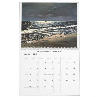 Kitt Shaffer Gemälde 2020 Kalender