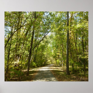 Kittamaquandi-Lehrpfad in Columbia Maryland Poster