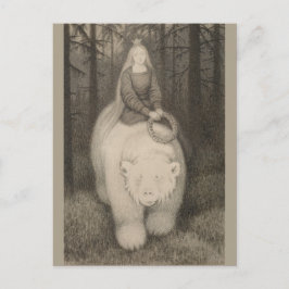 Kittelsen King Valemon Der weiße Bär CC1000 Postkarte