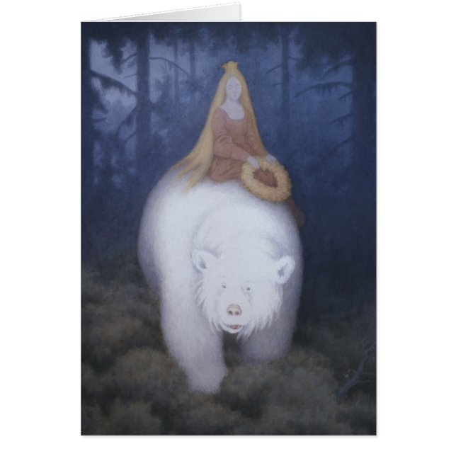 Kittelsen King Valemon Die weiße Bärenkarte (Vorne)