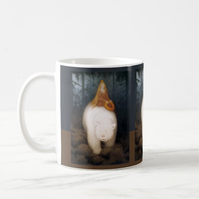 Kittelsen - White-Bar King Valemon Kaffeetasse (Links)