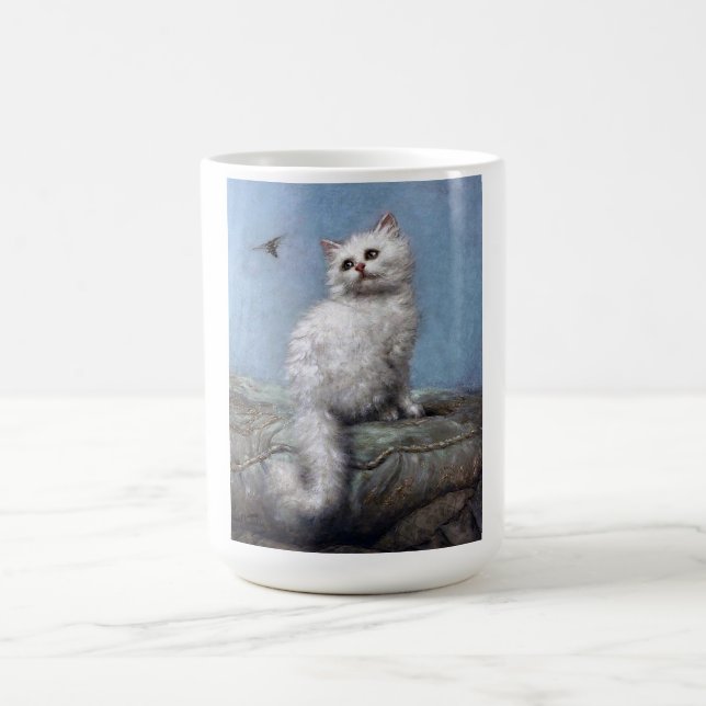 Kitten and Bee, Carl Kahler Kaffeetasse (Mittel)