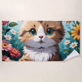 Kitten & Blume Strandtuch