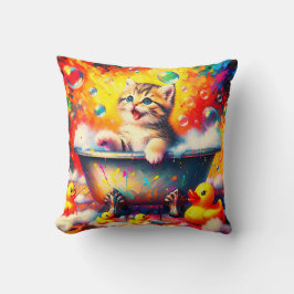 Kitten Bubble Bath Kissen