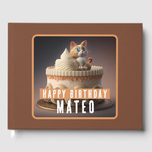 Kitten Cake - Birthdays Gästebuch