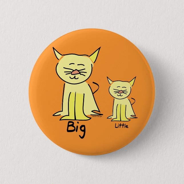 Kitten Cat Button (Vorderseite)