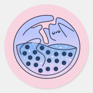 Kitten Classic Round Sticker